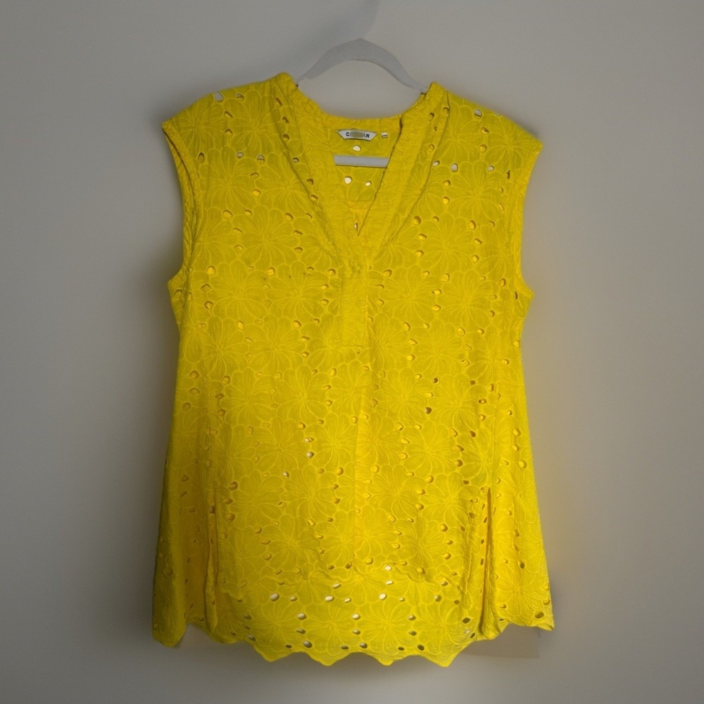 Women Caliban Shirt Blue Cotton 44 (M)